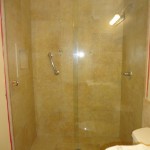 hydroslide glass shower door installation