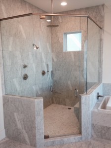 glass shower enclosures in south walton and 30A