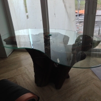 custom glass tabletop in Destin Florida