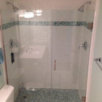 custom glass shower enclosure miramar beach florida