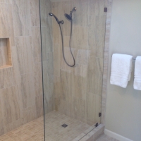 custom glass shower door miramar beach florida