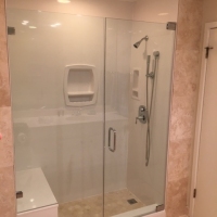 Glass shower enclosures for home design